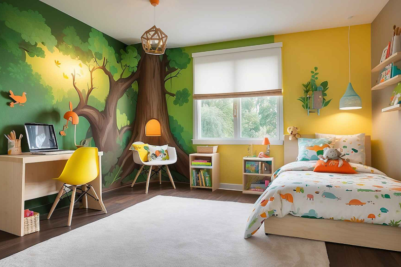 Creative Bedroom Layout Ideas For Growing Children Comfort