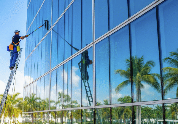 Crystal Clear Facades for a Professional Image