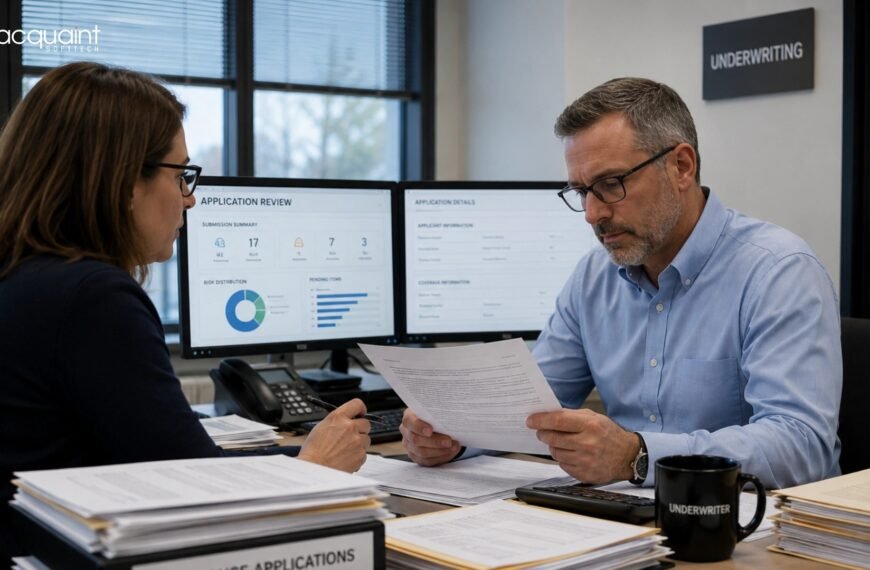 Building an Underwriting Workbench: Case Intake, Risk Scoring, and Decision Support for Underwriters